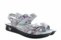 Alegria Women's Leather Sandal in looker white - women's sandal