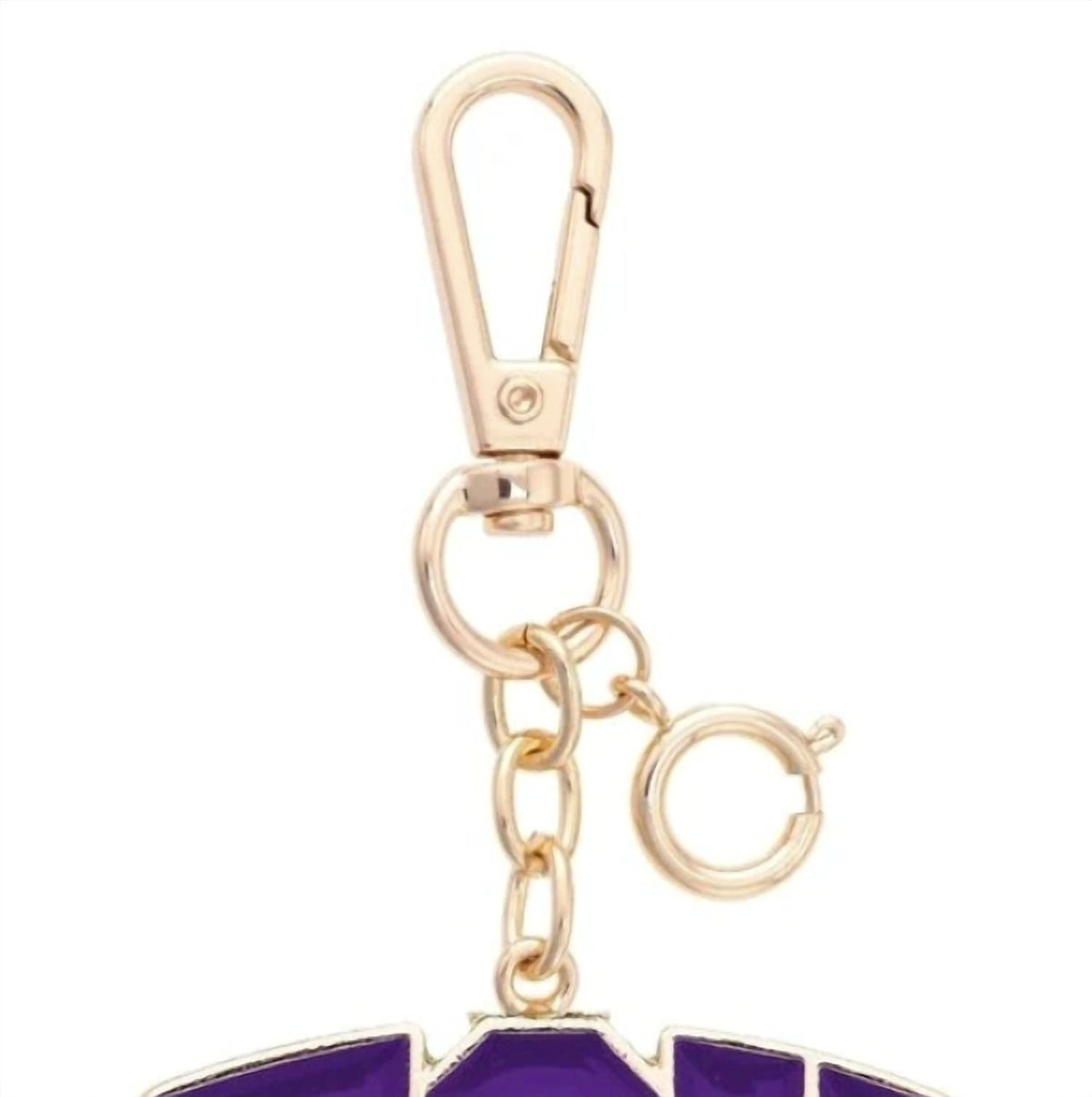 Canvas Style - Women's Tcu Horned Frogs Enamel Logo Bag Charm
