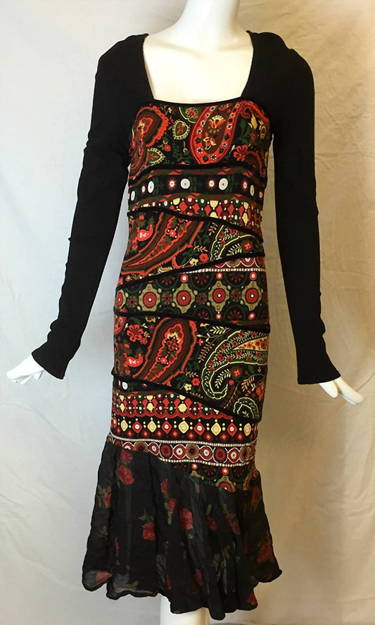 Amuleti - Women's Printed Knit Dress