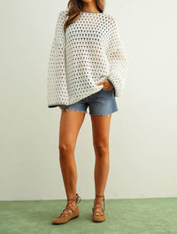 Miou Muse - Crochet Tunic