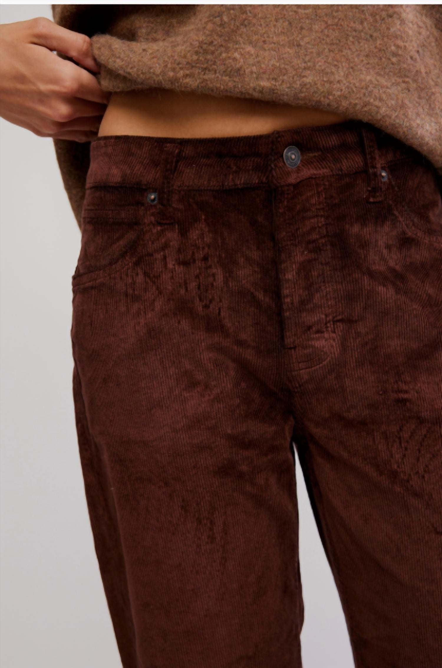 Free People - Deep Trance Cords Barrel Jeans