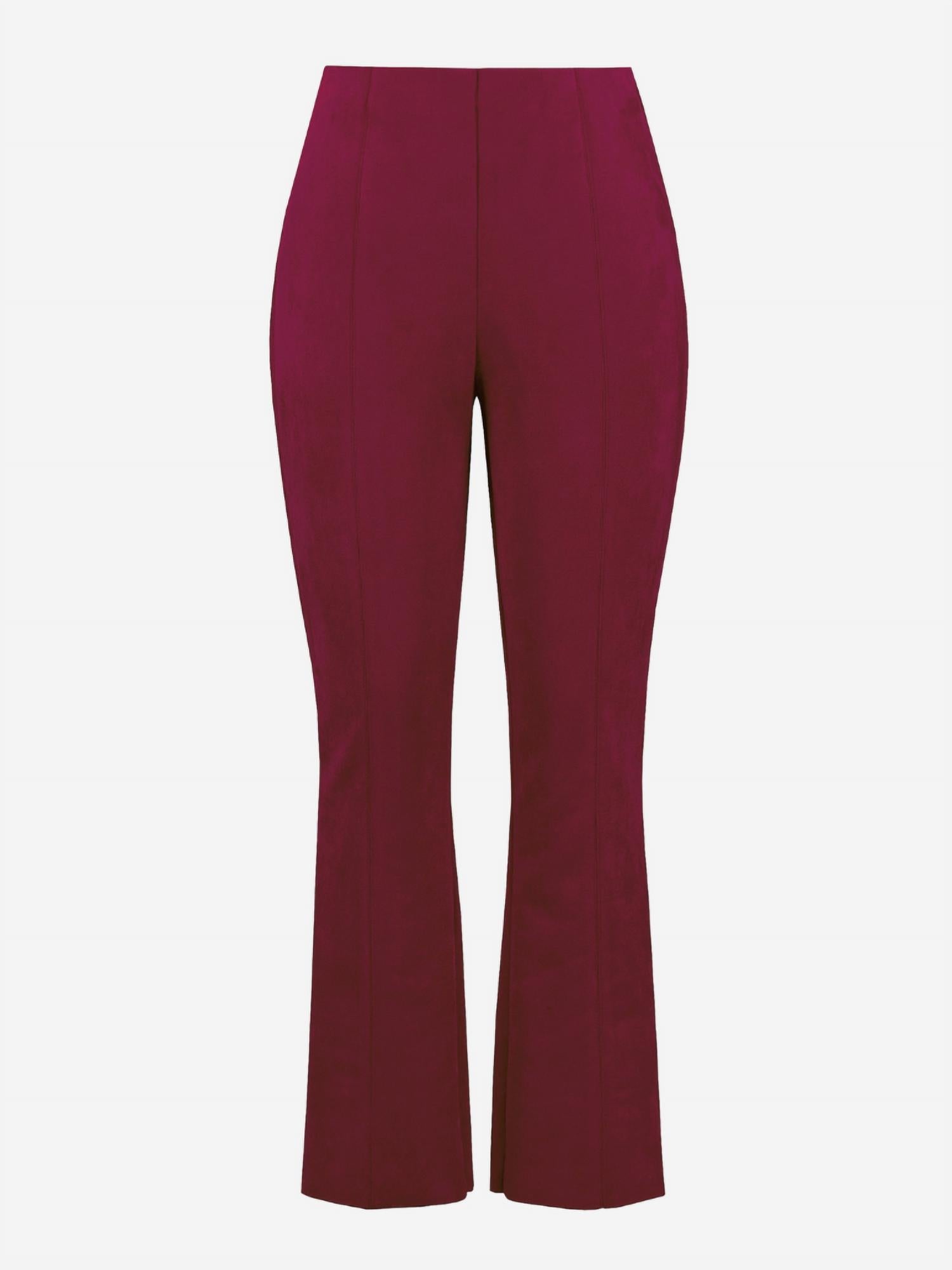 Joseph Ribkoff - Women's Scuba Suede Flared Pants