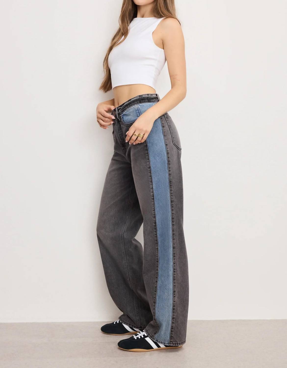 Good American - Good Low Rise Baggy Jeans