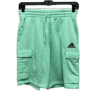 Adidas - Elastic Drawstring Waist Cargo Sweatpant Shorts