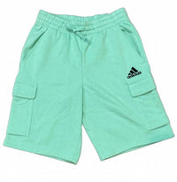 Adidas - Elastic Drawstring Waist Cargo Sweatpant Shorts
