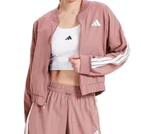 Adidas - Essentials 3-stripes Bomber Jacket And Parachute Pants Set