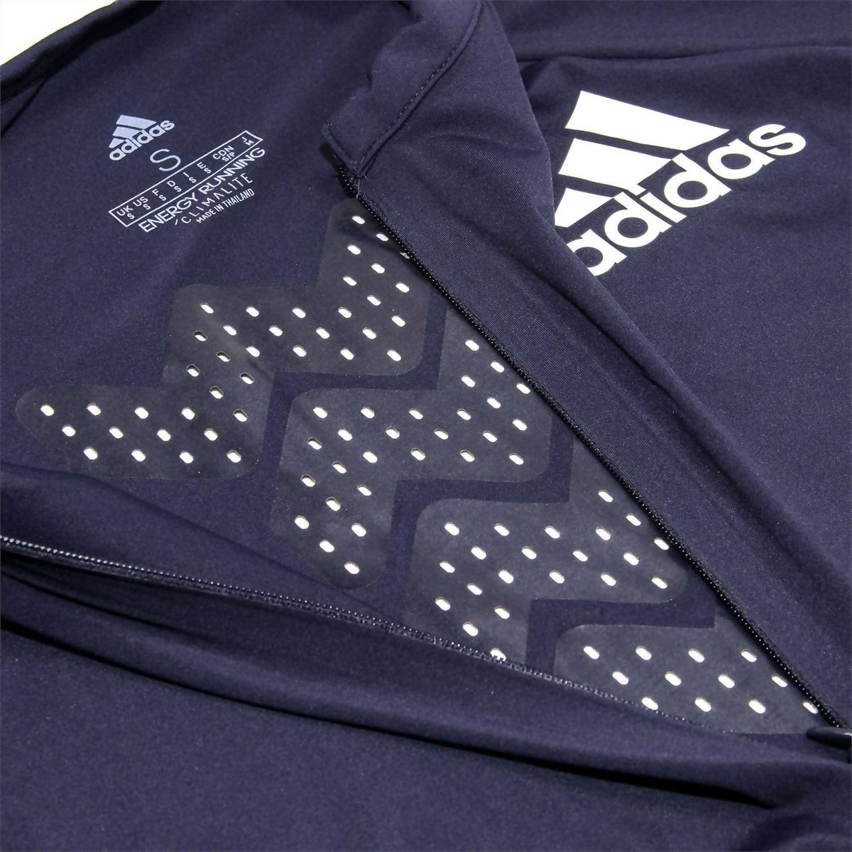 Adidas - Men Half Zip Long Sleeve Tee