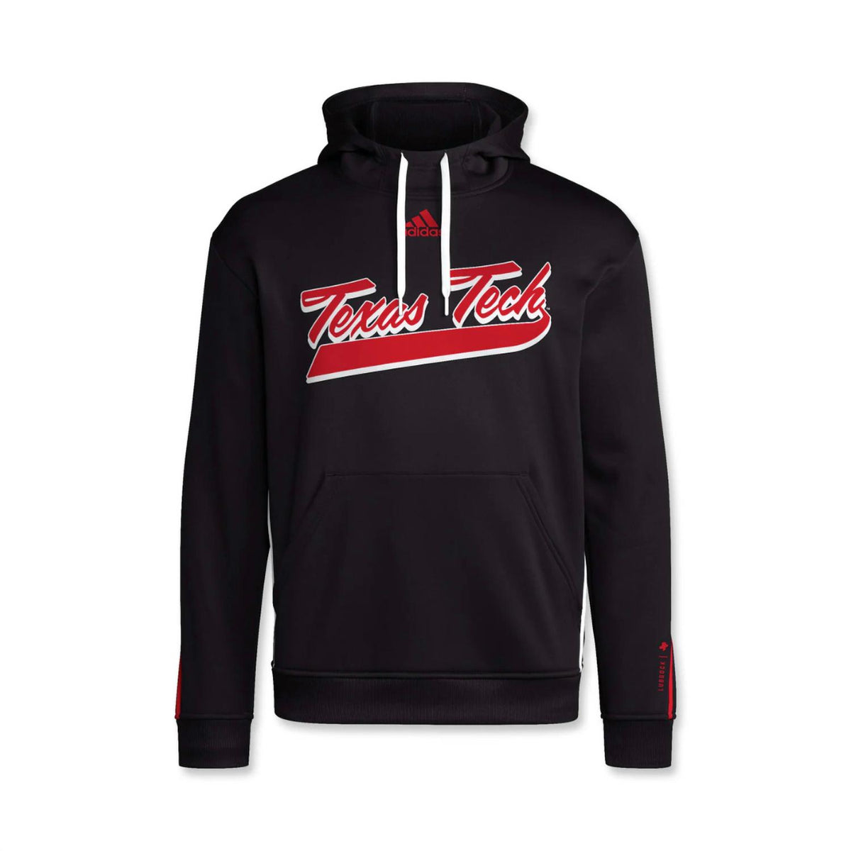 Adidas - Men's Texas Tech Sideline Athletic Pullover Hoodie