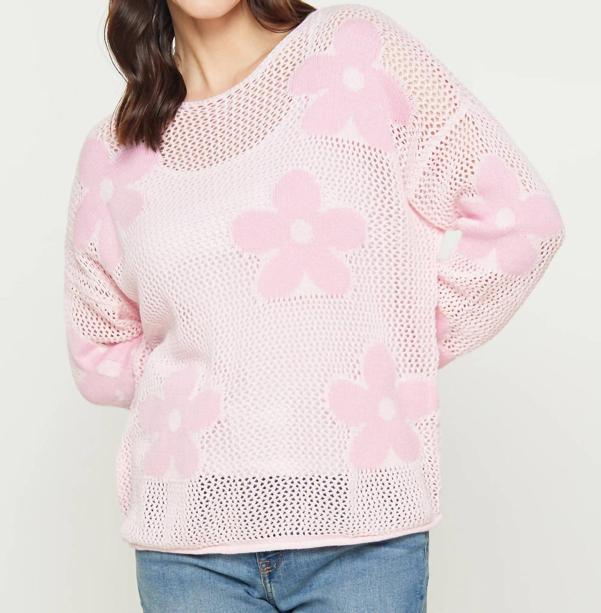 Adora - Floral sweater