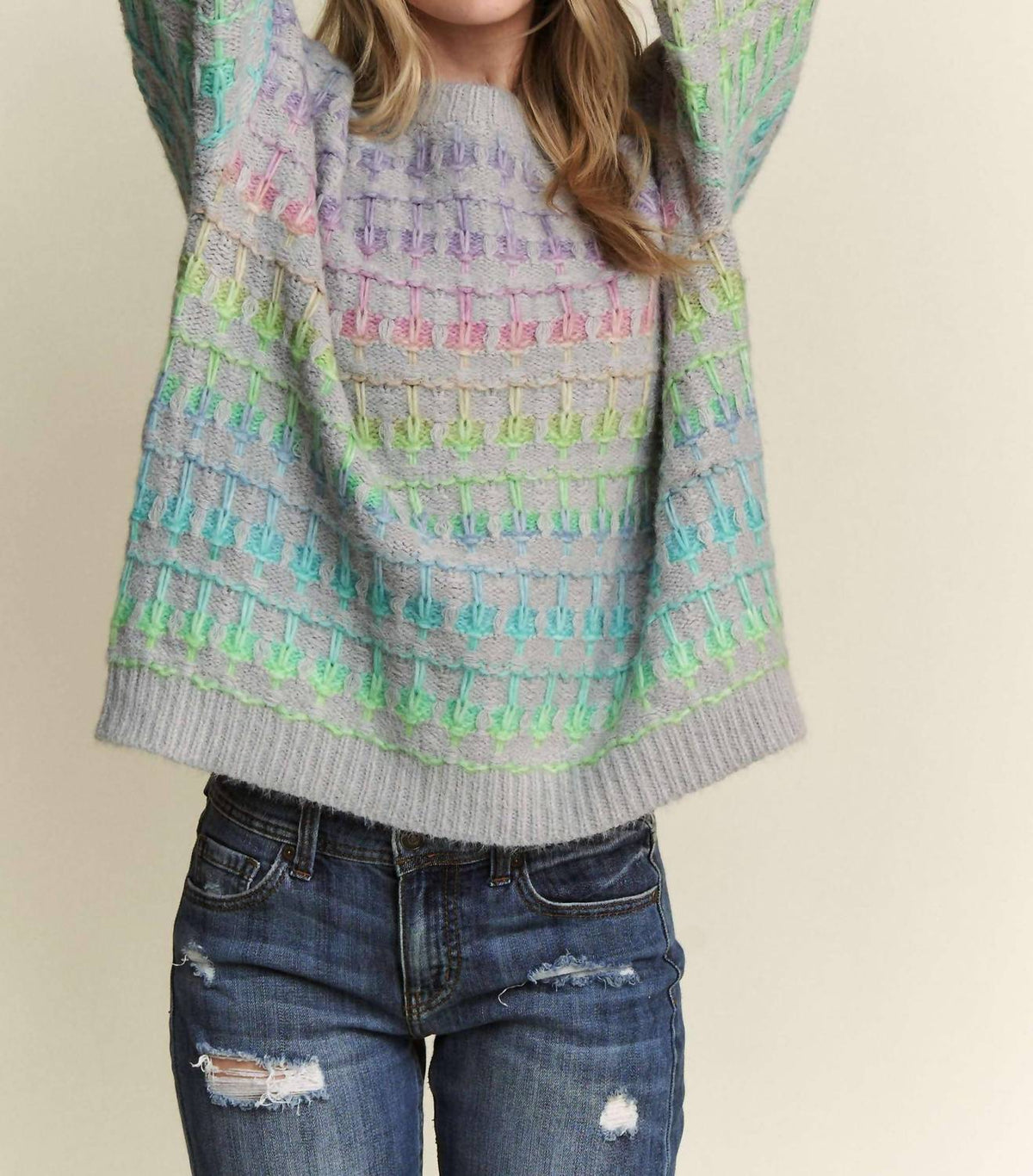 Adora - Ombre Sweater Top