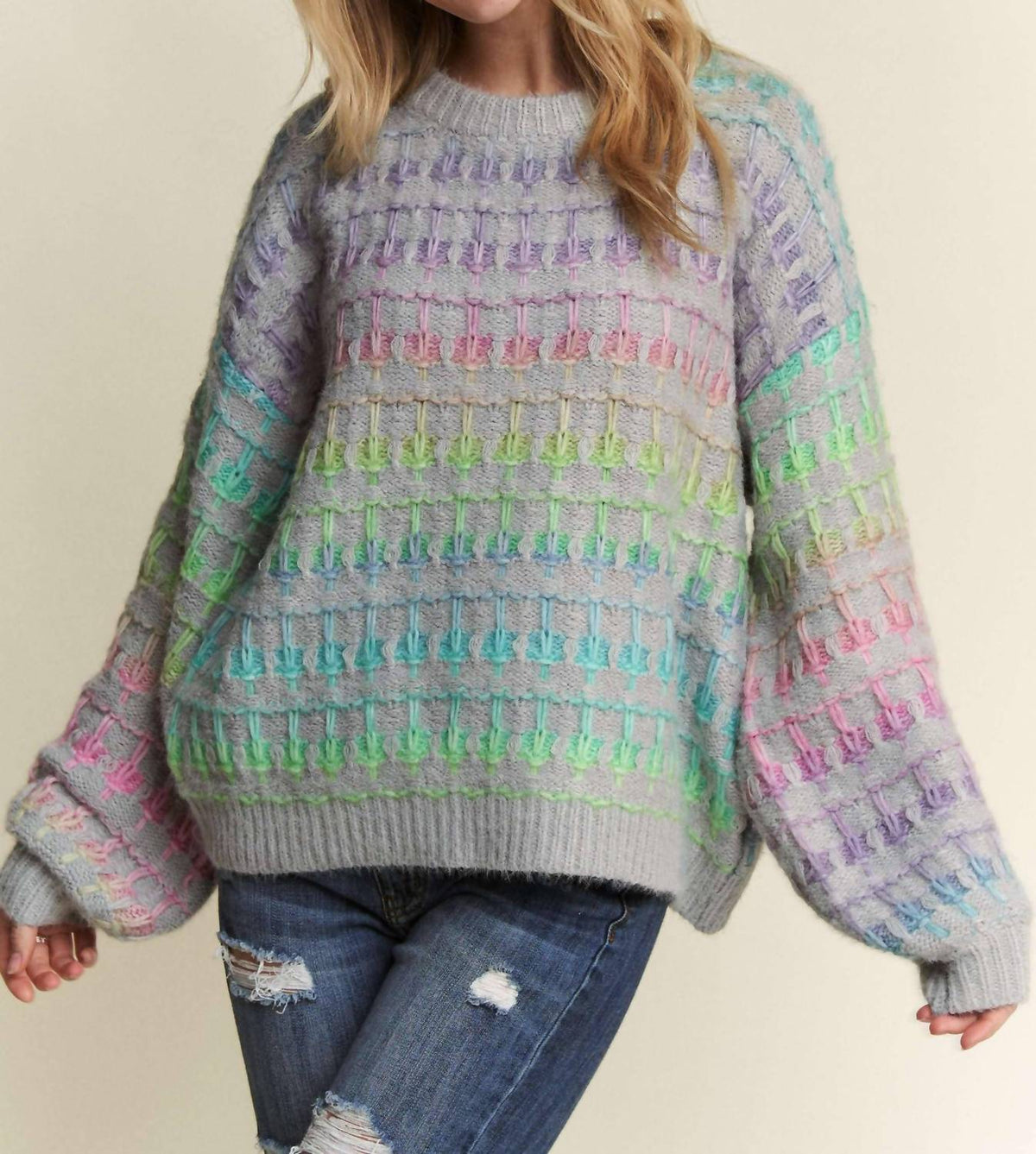 Adora - Ombre Sweater Top