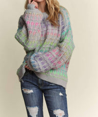 Adora - Ombre Sweater Top