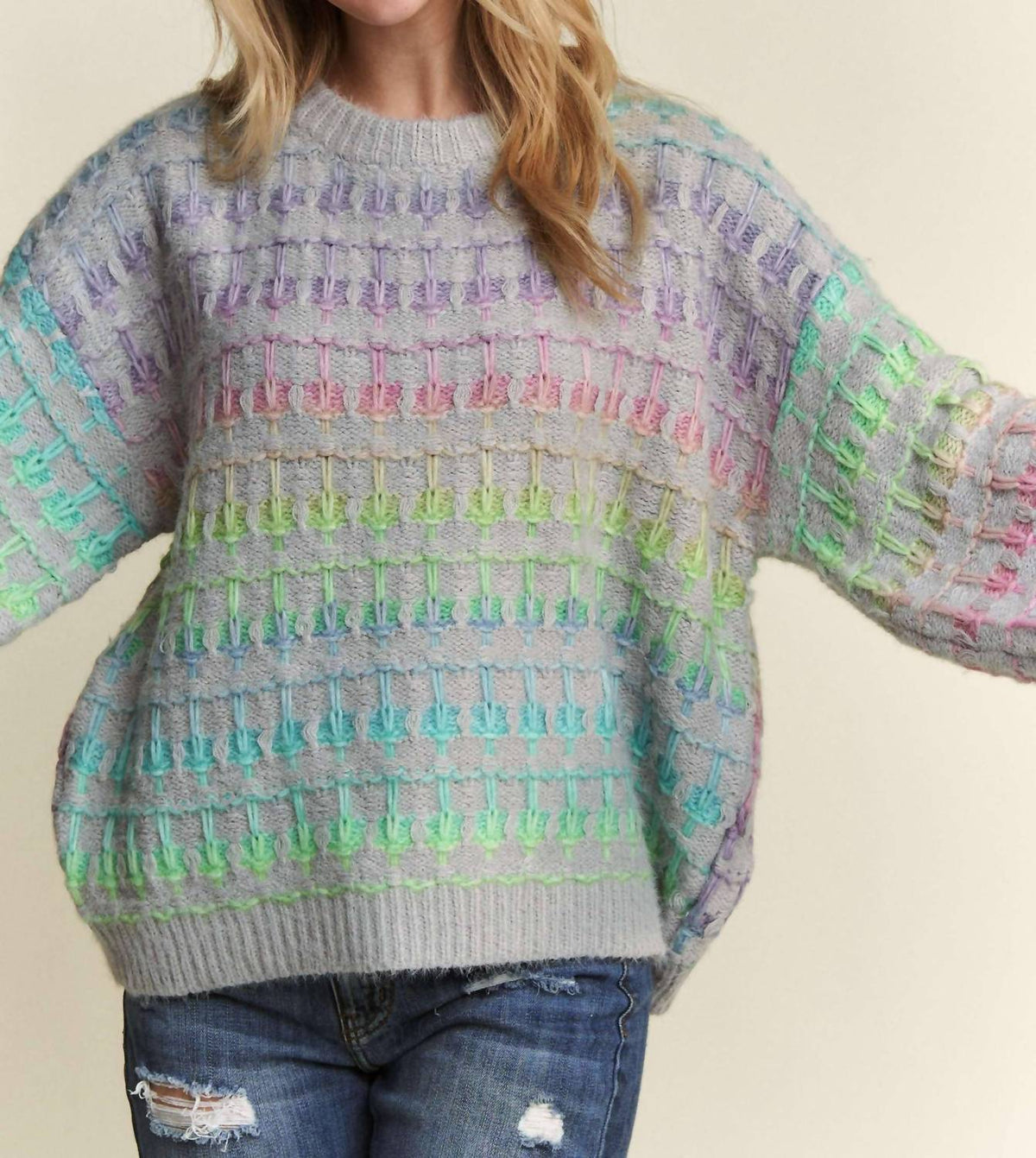 Adora - Ombre Sweater Top
