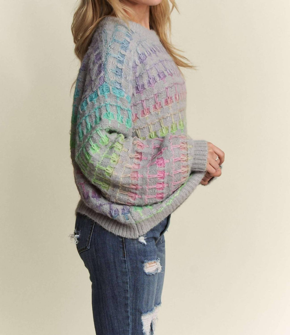 Adora - Ombre Sweater Top
