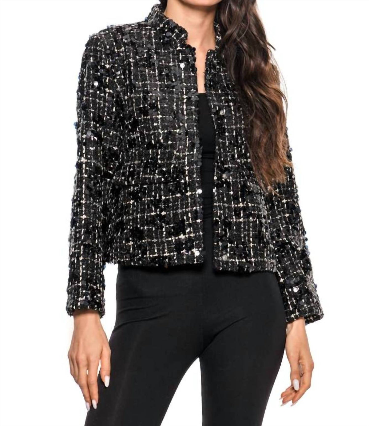 Adore - Spark After Midnight Tweed Jacket