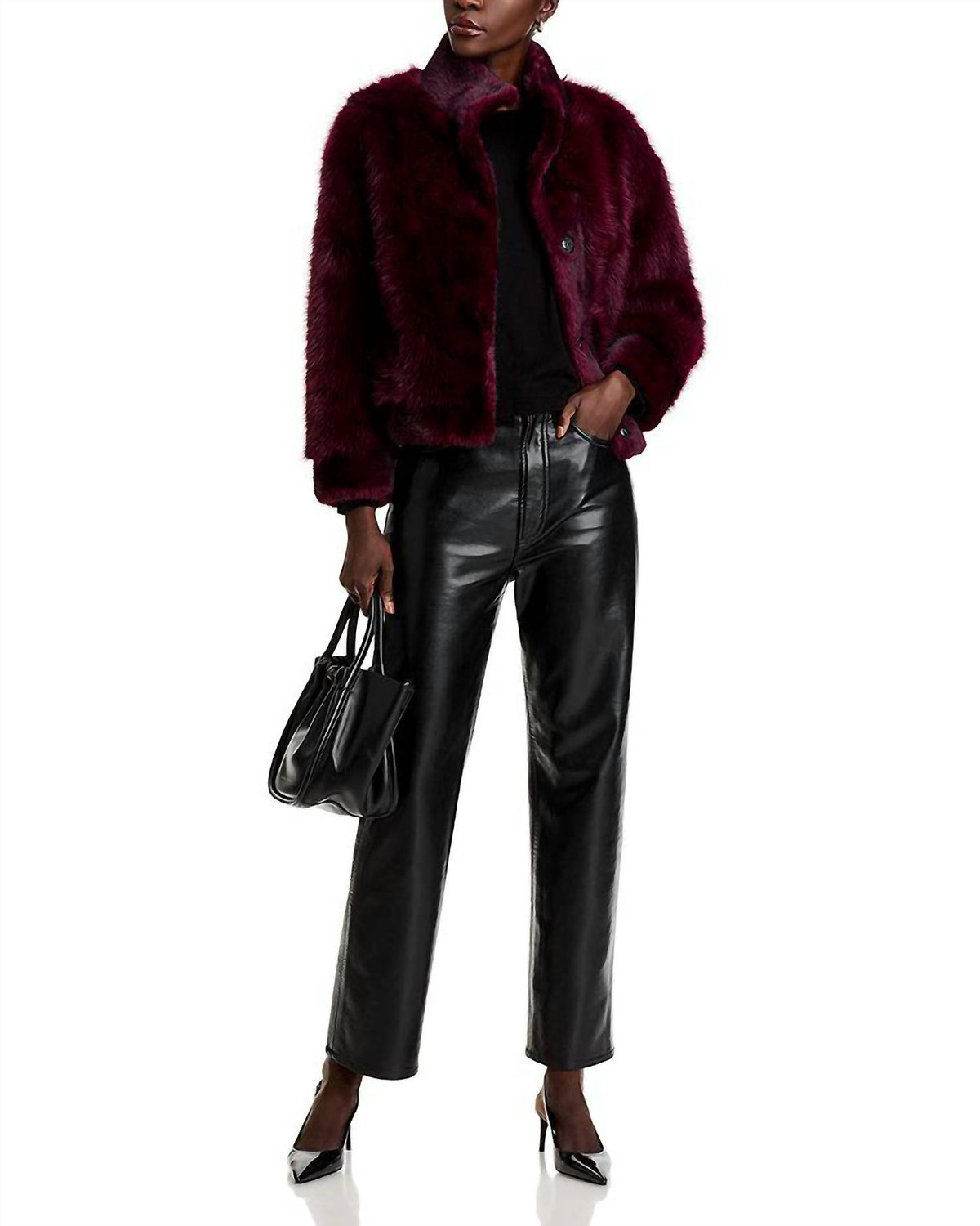 Adrienne Landau - Devon Faux Fur Jacket