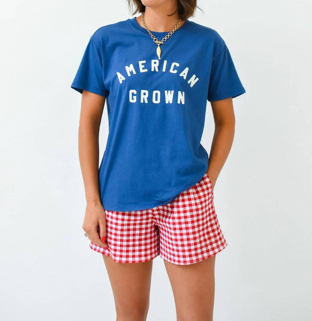 Adrienne - Picnic Perfect Gingham Shorts