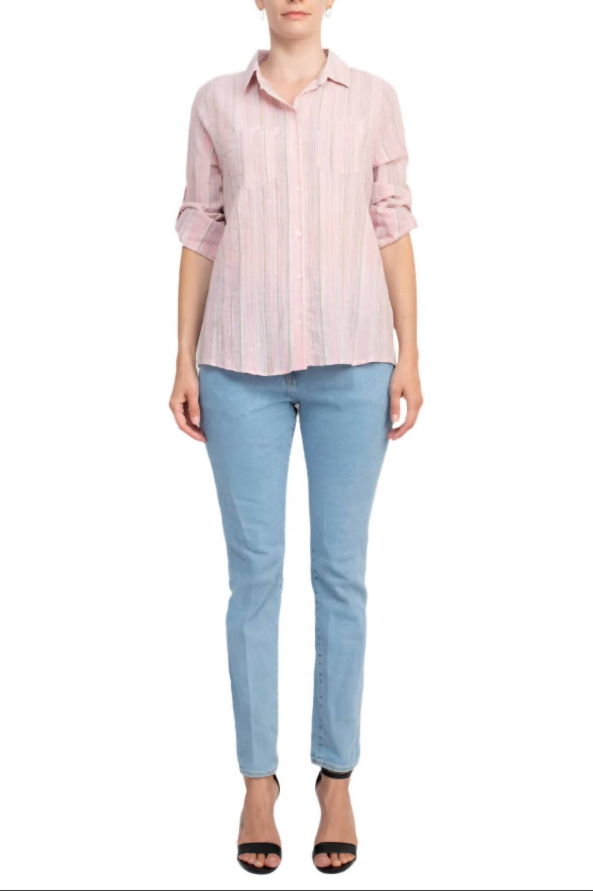 Adyson Parker - Collared Button Down Shirt