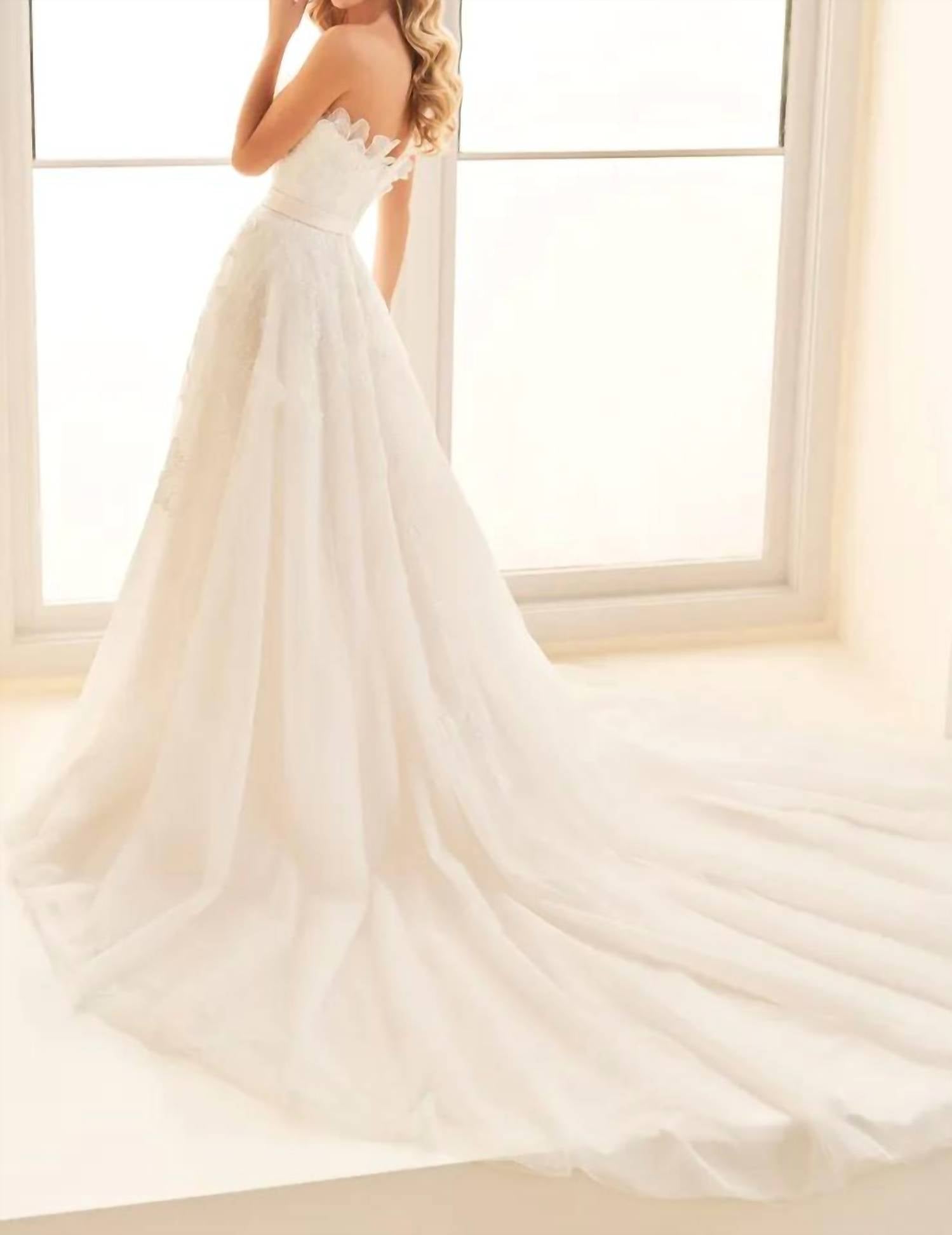 Enchanting By Mon Cheri - Strapless A-line Wedding Dress