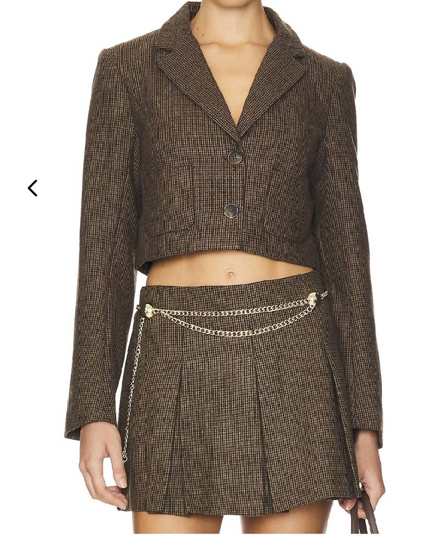 Astr - Siarah Cropped Jacket