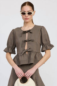 En Saison - Aubrielle Mini Skirt Set