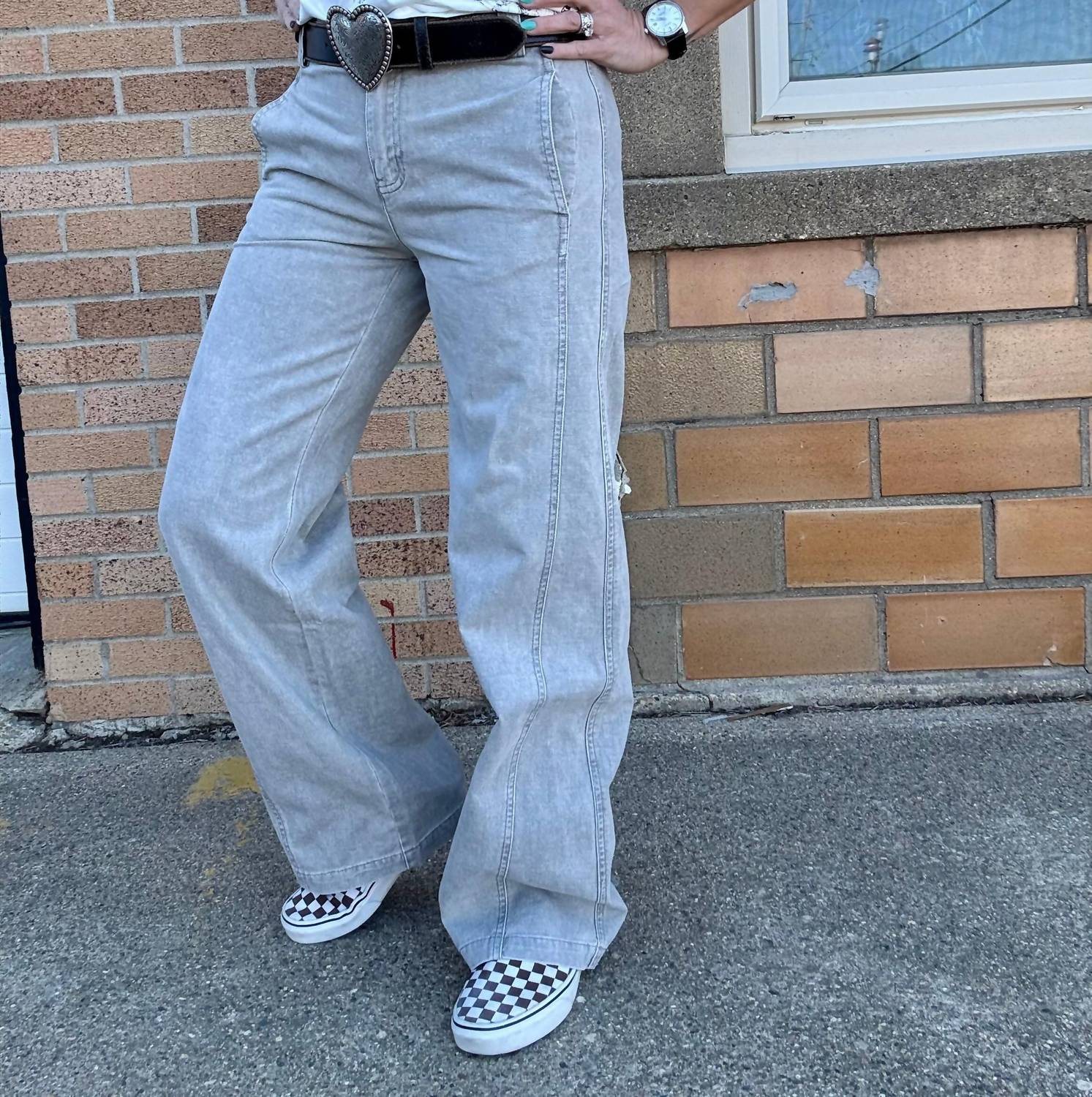Kancan - Boulder Wide Leg Trouser