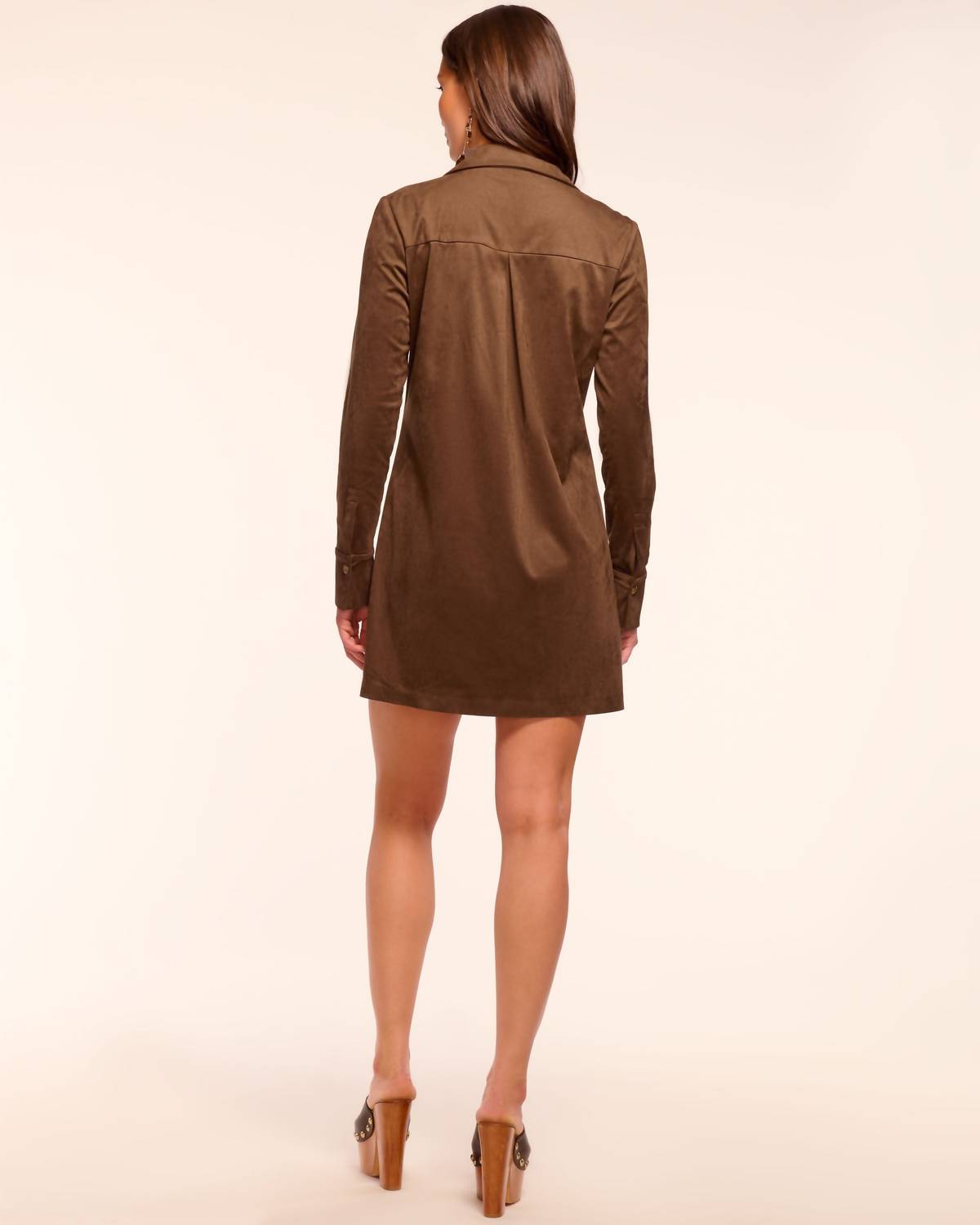 Ramy Brook - Maria Faux Suede Mini Dress