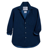 Frank & Eileen Eileen Relaxed Button Up in sail boats - women's shirt