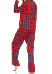 White Mark - White Mark 3 Piece Pajama Set