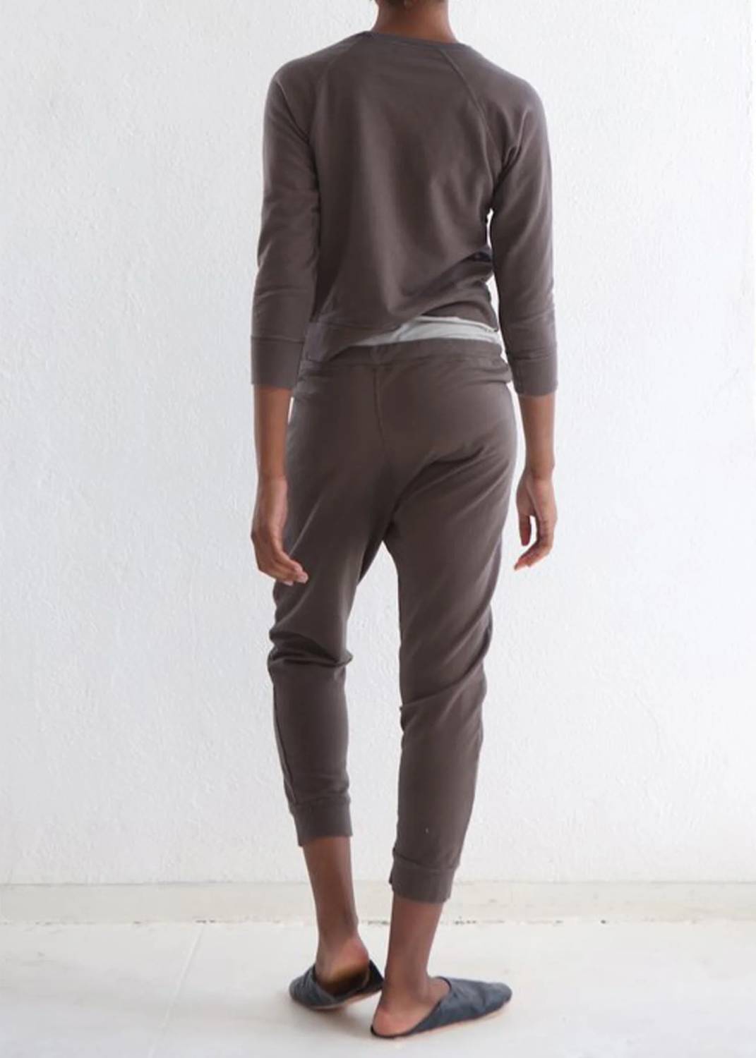 Domi - Cropped Knit Jogger