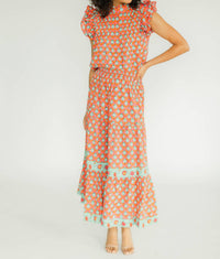 Victoria Dunn - Carnation Tiered Skirt