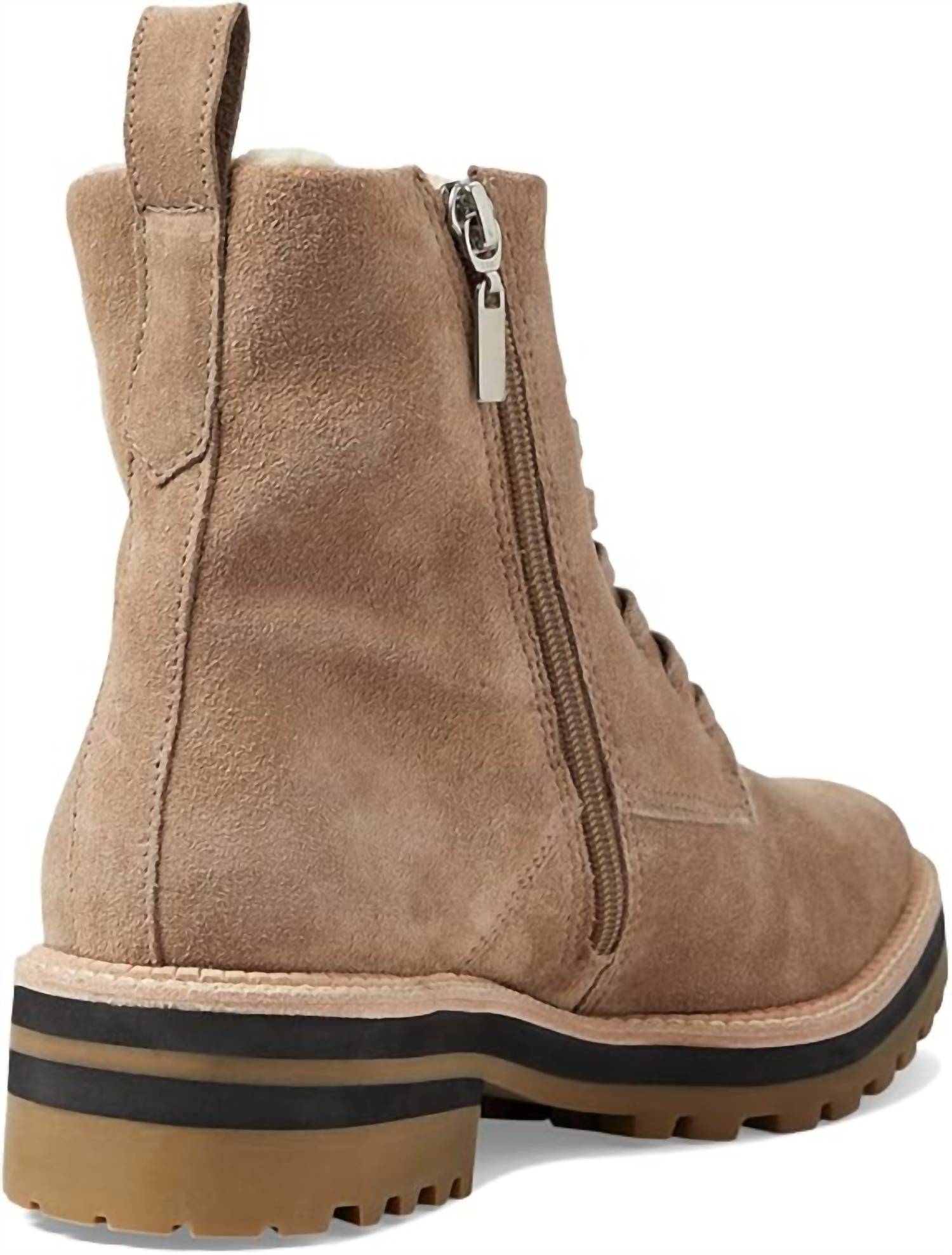 Kaanas - Women's Romania Lace-up Combat Boots