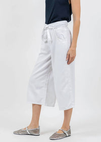 Oui - Crop Wide Leg Pants