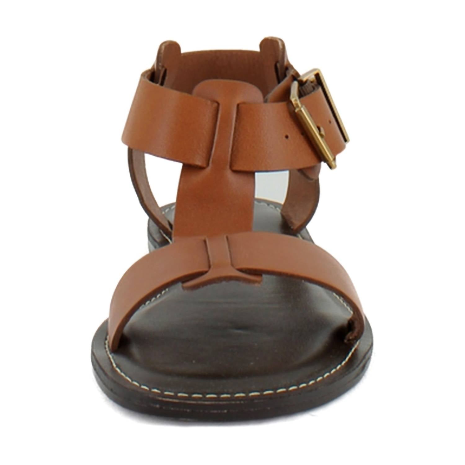 STEVE MADDEN Women's Brazinn Sandal in tan leather - women's sandal - alternate view