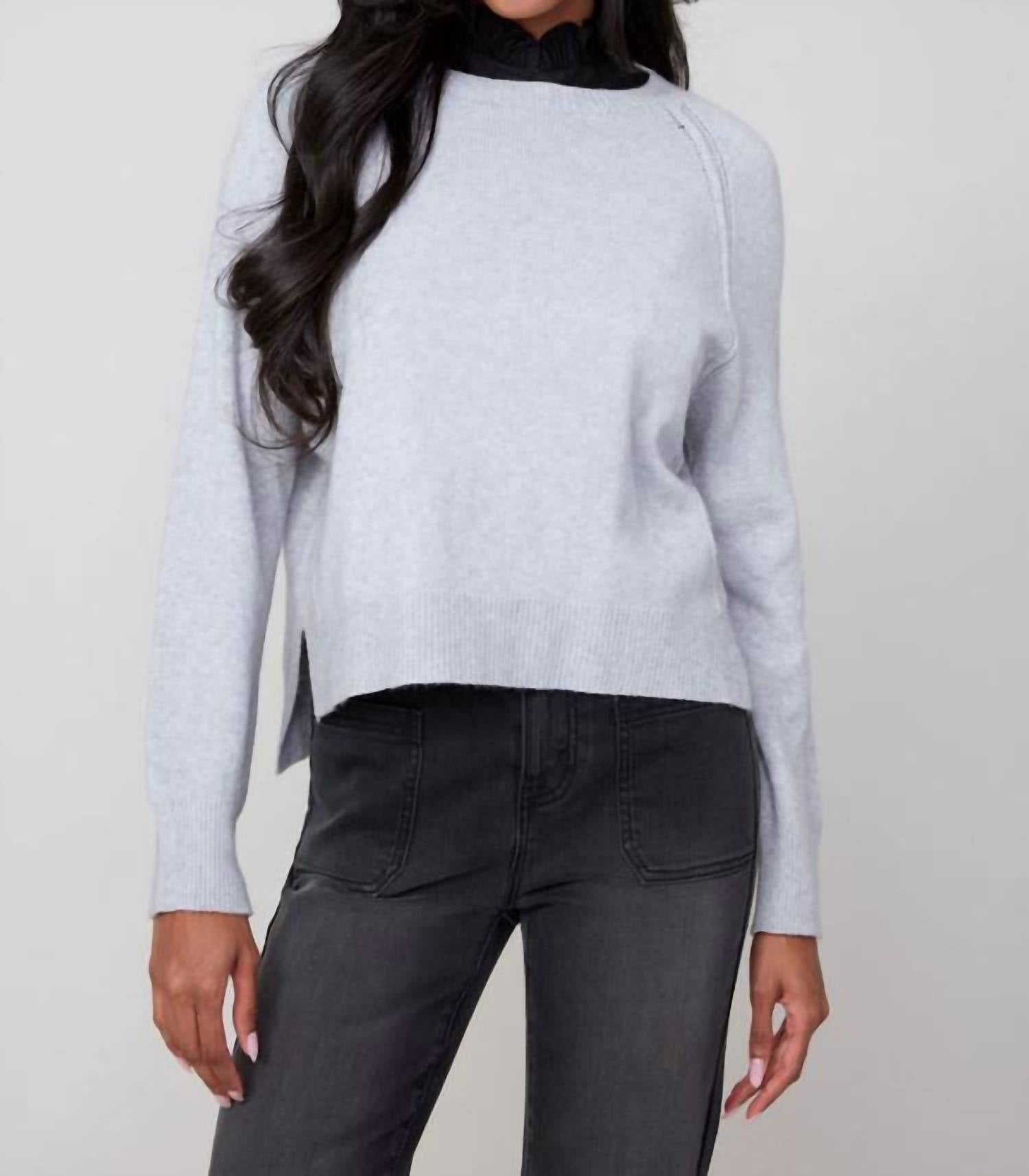 Renuar - Long Sleeve Crewneck Sweater