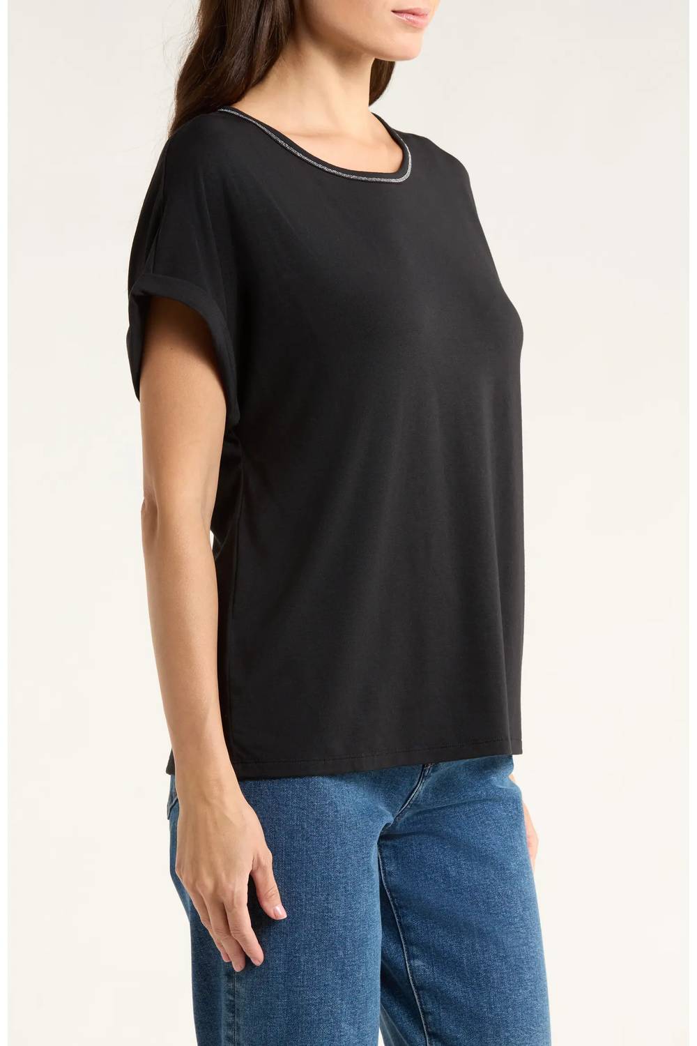 Tommy Bahama - Kauai Caviar Beaded Short Sleeves T-Shirt