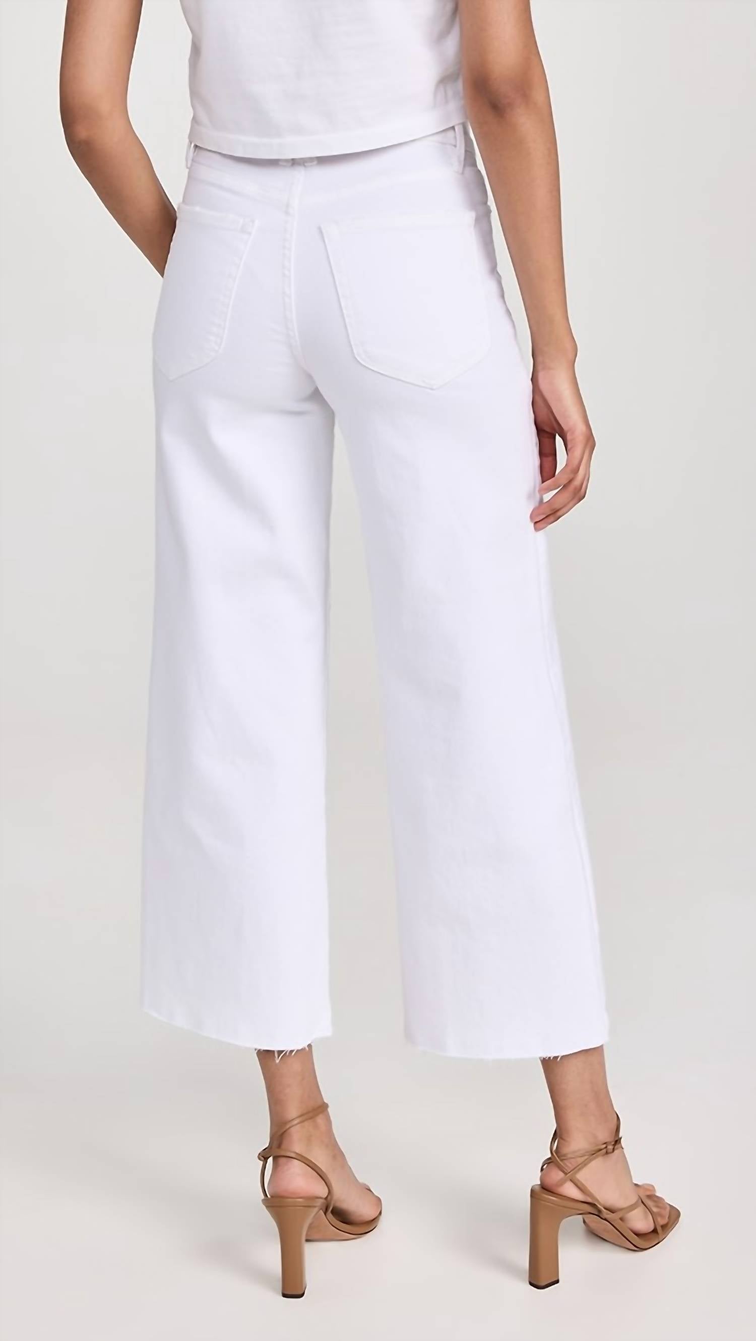 Good American - Good Waist Palazzo Crop Jean