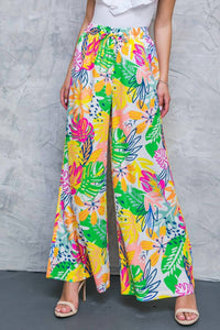 Flying Tomato - Deco Jungle Drawstring Pant