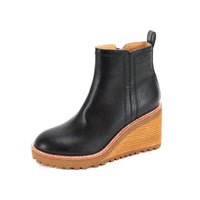 YELLOWBOX Women's Arten Ankle Boot in black - women's shoe - detail view