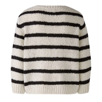 Oui - Stripe Crew Sweater