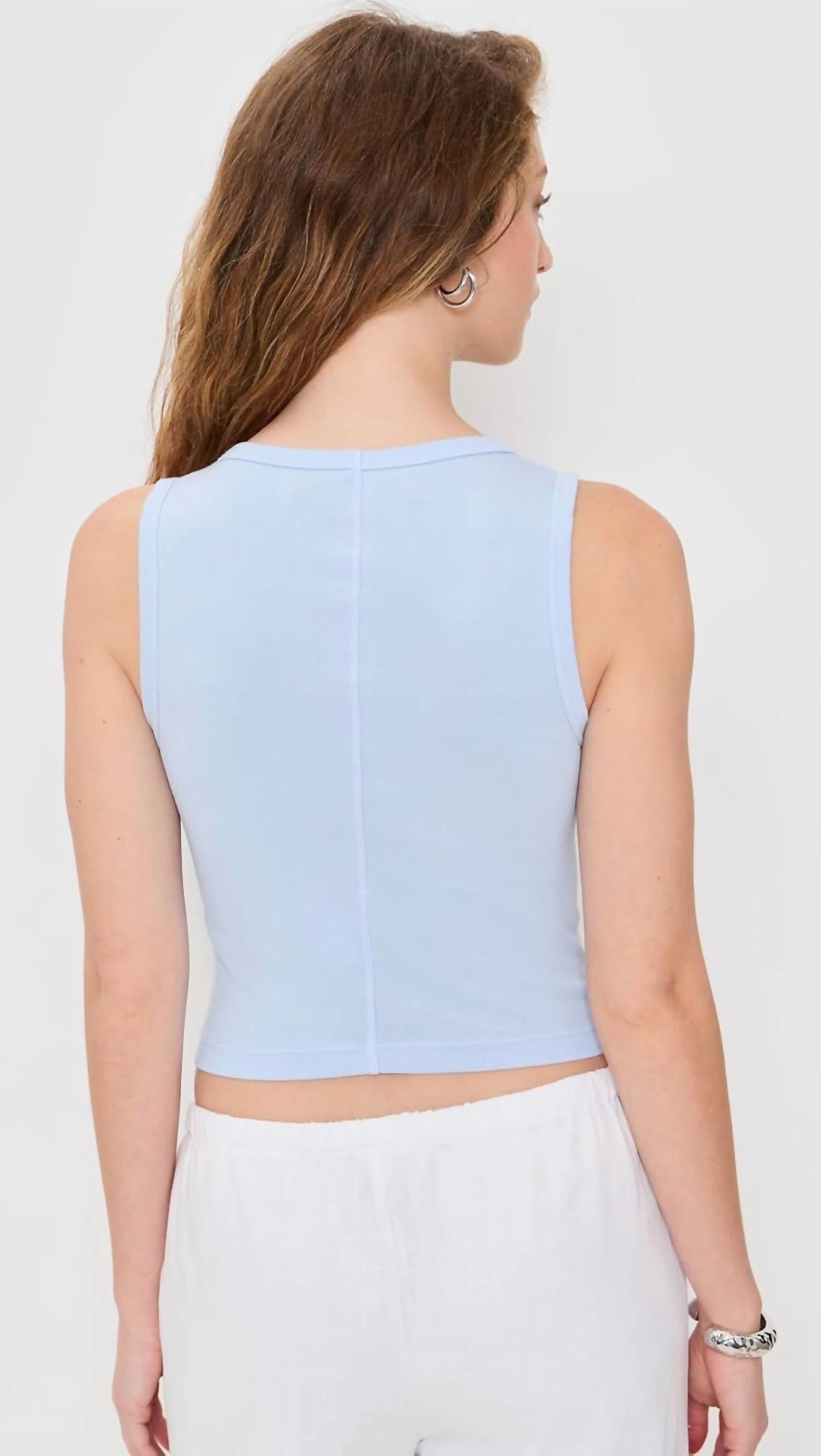 Enza Costa - Supima Baby Rib Tank Top