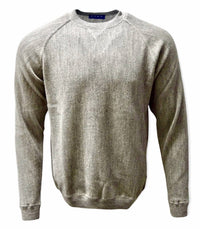 Blue 1899 - Men's Baby Alpaca Links Knit Sweatshirt