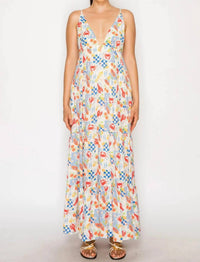 Meet Me In Santorini - Women's Mykonos Market Maxi Dress