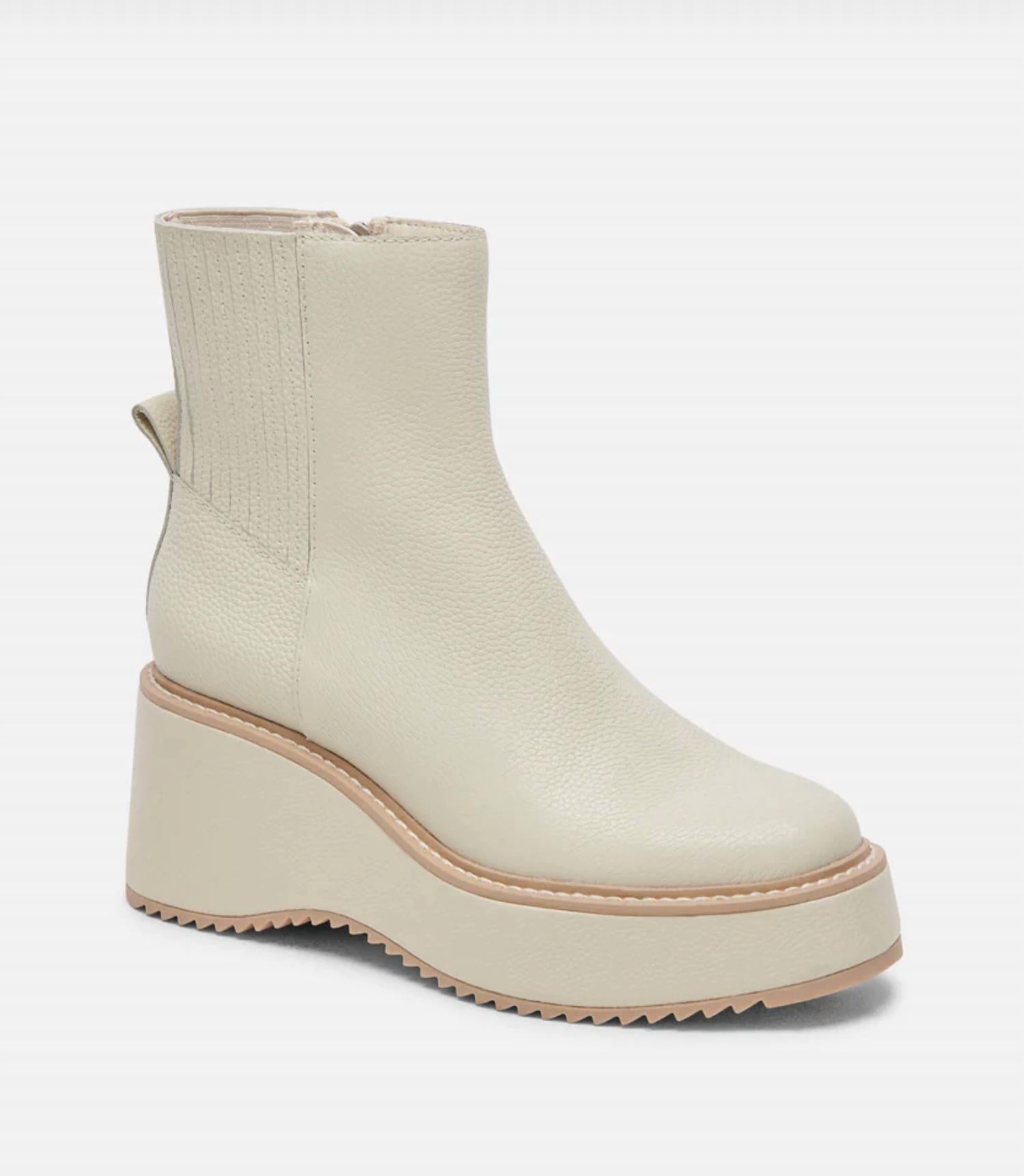 Dolce Vita Women's Hilde Boots in ivory - women's shoe - view 4