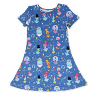 Bellabu Bear - Trolls Music Bamboo Short Sleeve Dress
