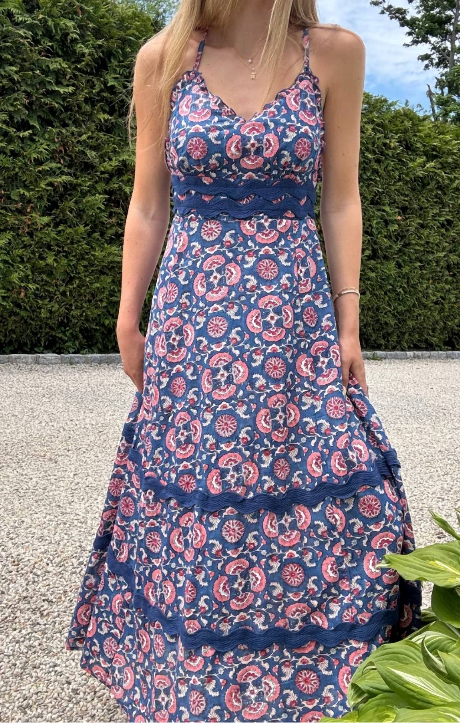 Mint - Oyster Ponds Maxi Dress