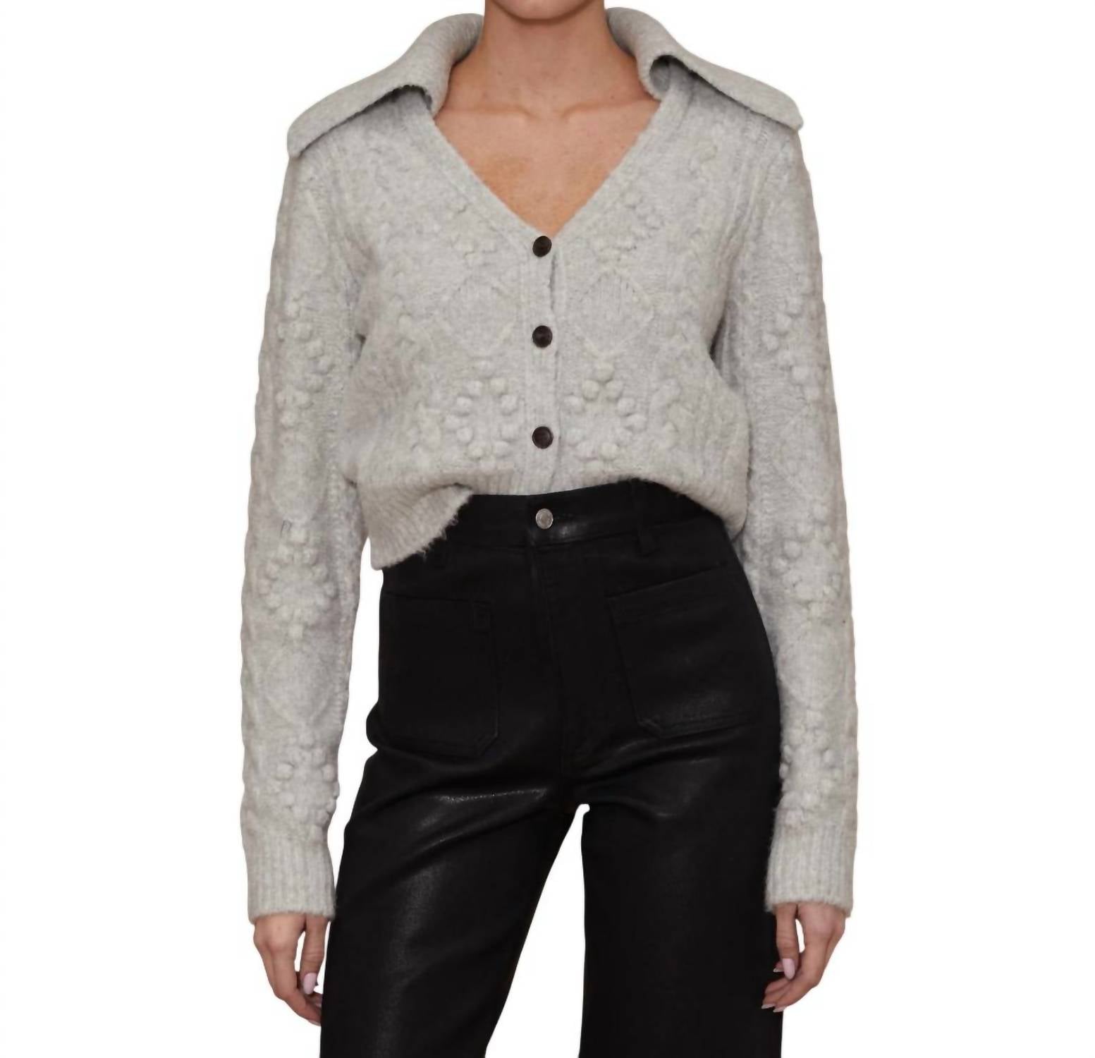Le Jean - Cable Knit Cardigan