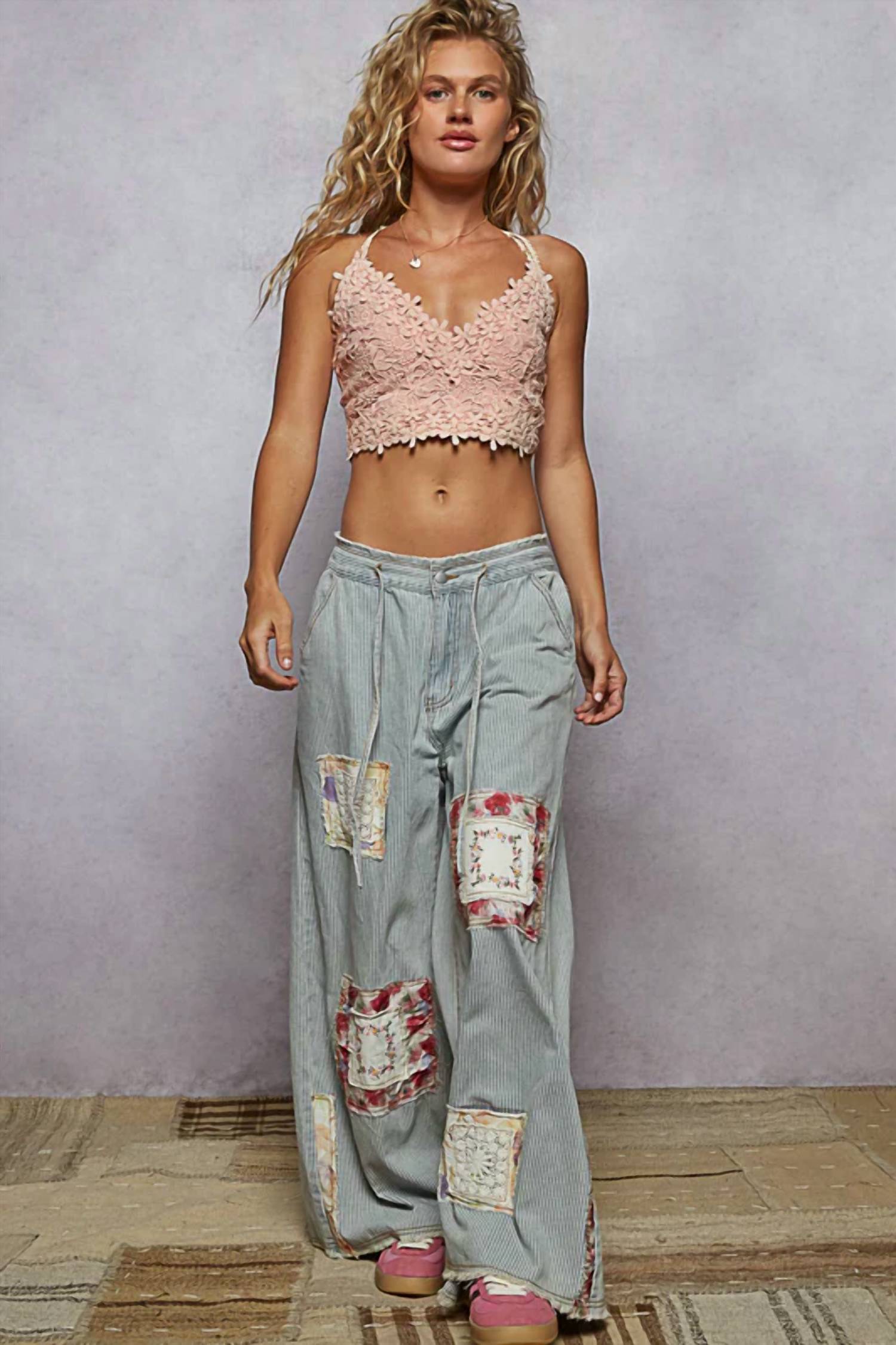 Pol - Floral Lace Bralette
