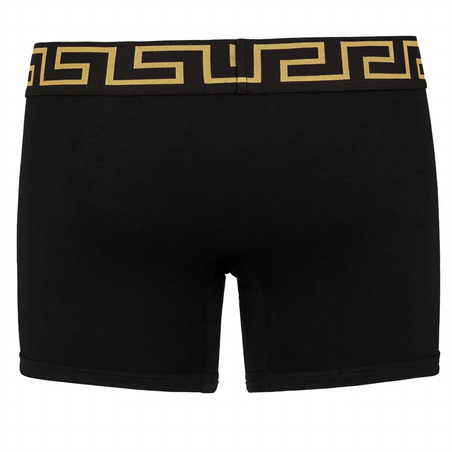Versace - Men's Long Trunk With Greca Border
