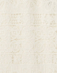 La Doublej - Lacey Macrame Pencil Skirt